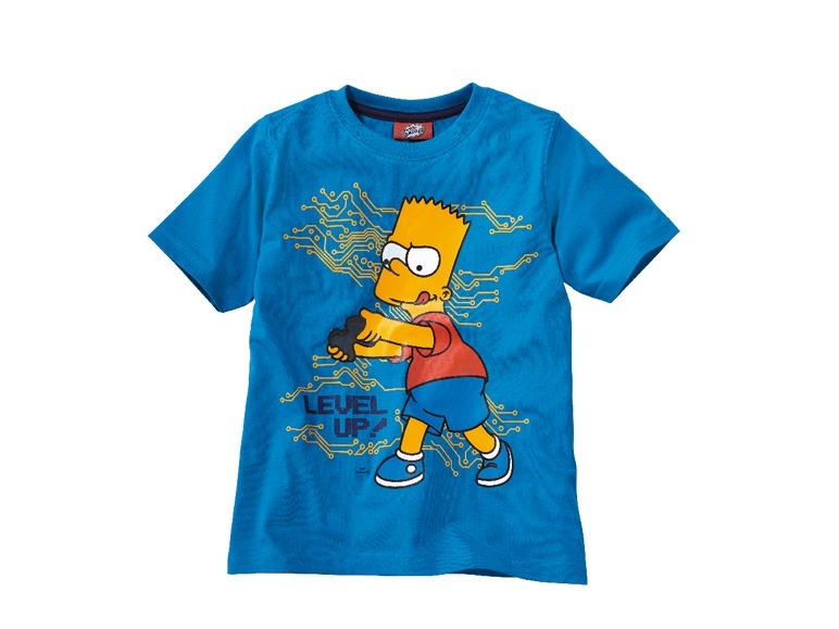Boys' T-Shirt "Batman, SpongeBob, The Simpsons"
