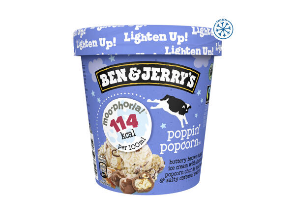 Ben & Jerry's Poppin' Popcorn Ice Cream Tub
