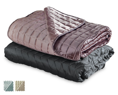 Quilted Bed Throw