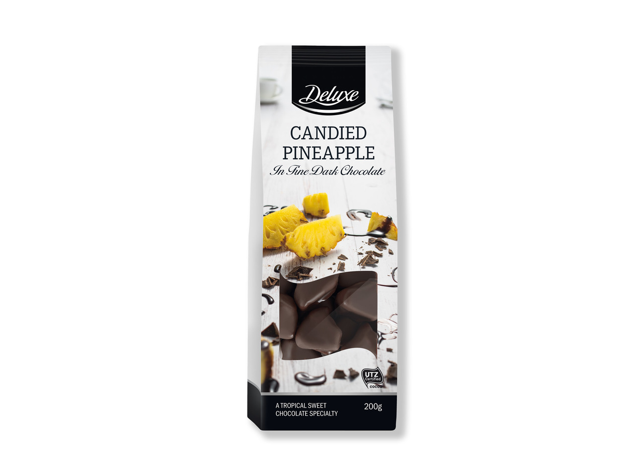 DELUXE Chokoladeovertrukne frugter eller trøfler