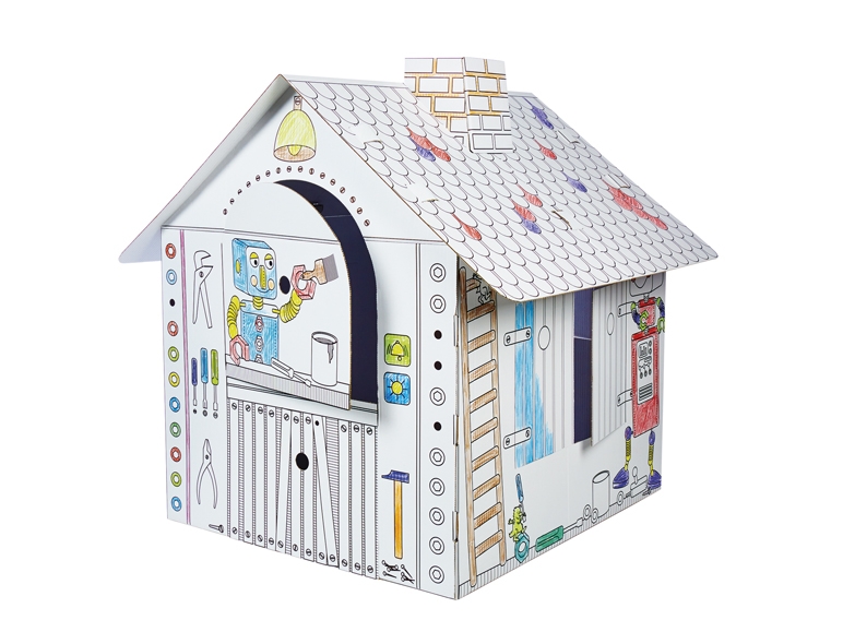 PLAYTIVE JUNIOR Colour-In Playhouse