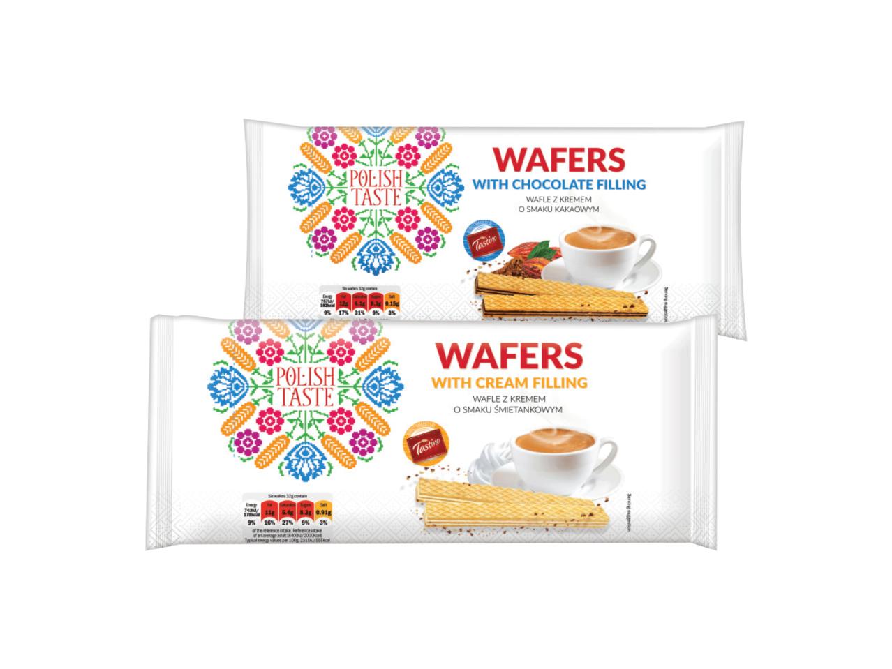 POLISH TASTE(R) Wafers with Cream/ Chocolate Filling