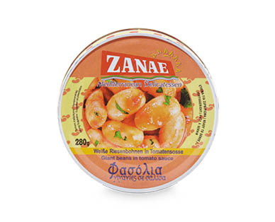 Zanae Dolmades or Giant Beans in Tomato Sauce 280g