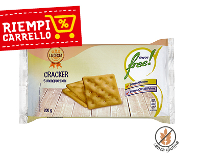 LA CESTA Cracker senza glutine