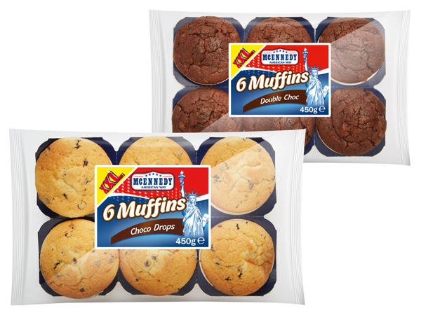 MCENNEDY Muffins 4 + 2 gratis