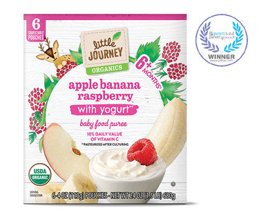 Little Journey Apple Banana Raspberry Yogurt