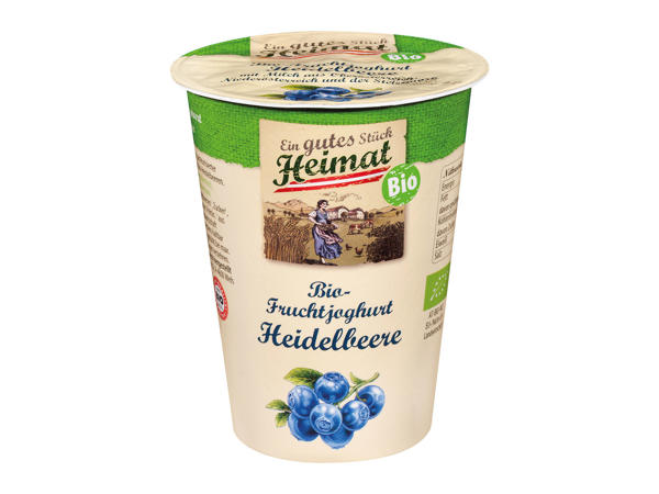 EIN GUTES STÜCK HEIMAT Bio-Fruchtjoghurt