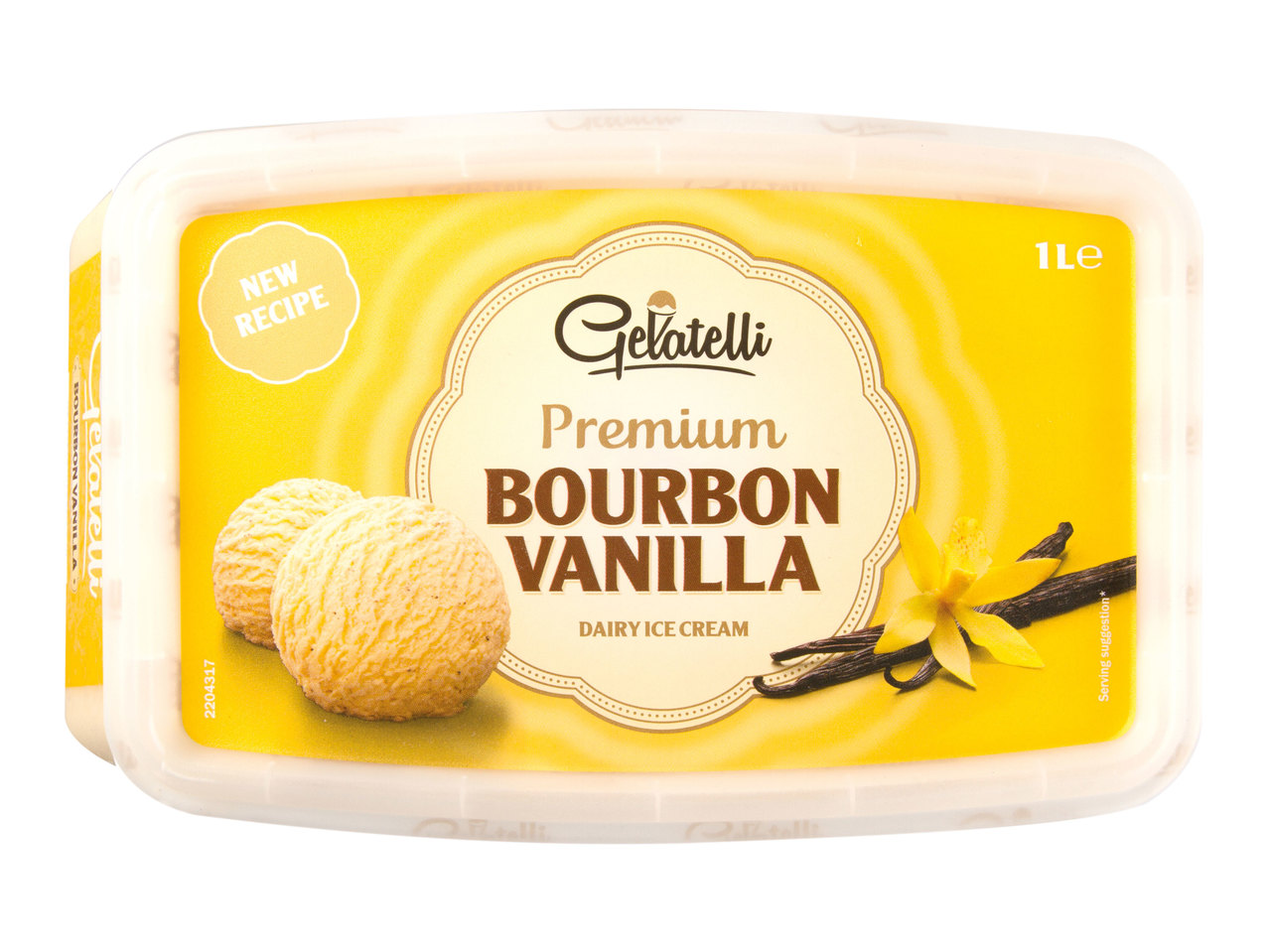 Înghețată premium vanilie