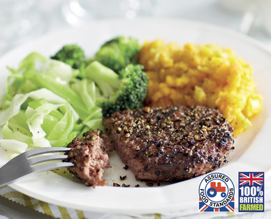 Peppered British Beef Grill Steaks