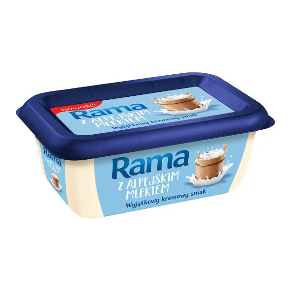 Rama z alpejskim mlekiem