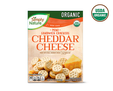 Simply Nature Organic Mini Sandwich Crackers