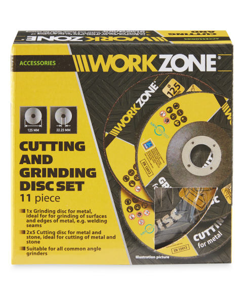 Cutting & Grinding Discs 11-Piece