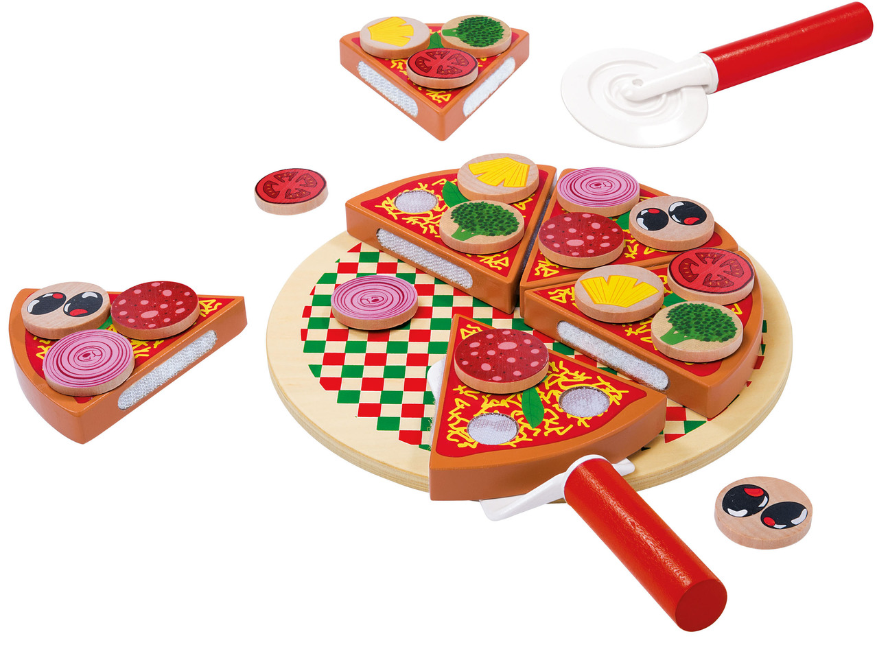 Wooden Food Game