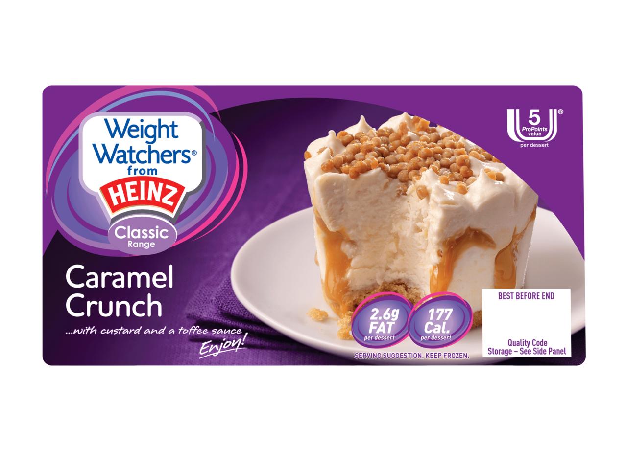 WEIGHT WATCHERS Chocolate Brownies/ Caramel Crunch
