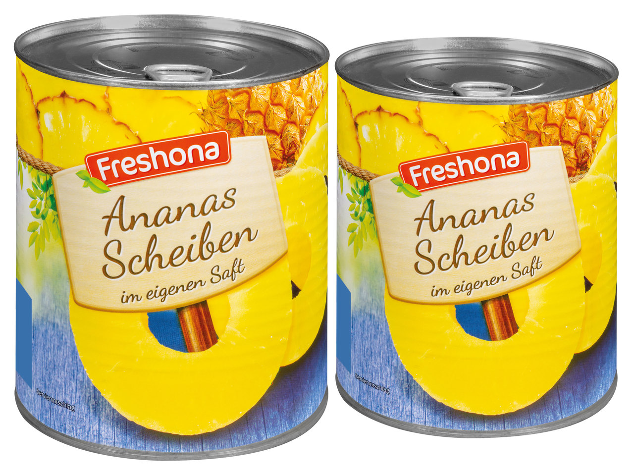 FRESHONA Ananas-Scheiben