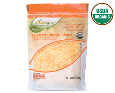 SimplyNature Organic Shredded Cheese