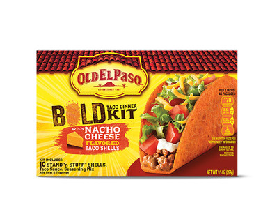 Old El Paso Bold Nacho Cheese Taco Kits