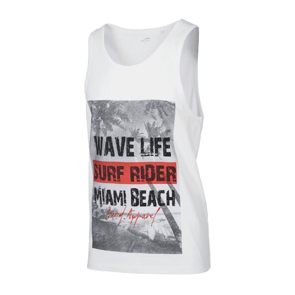 Koszulka męska plażowa z bawełną BIO