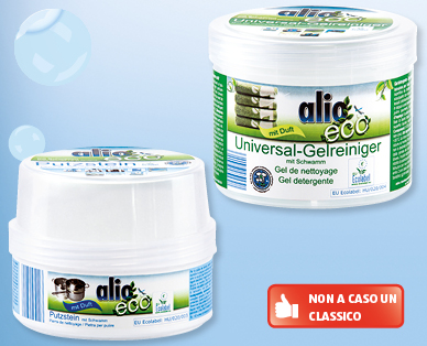 Pietra pulente ecologica/Gel detergente ecologico ALIO ECO
