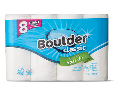 Boulder Giant Rolls Multi-Size Classic Paper Towels