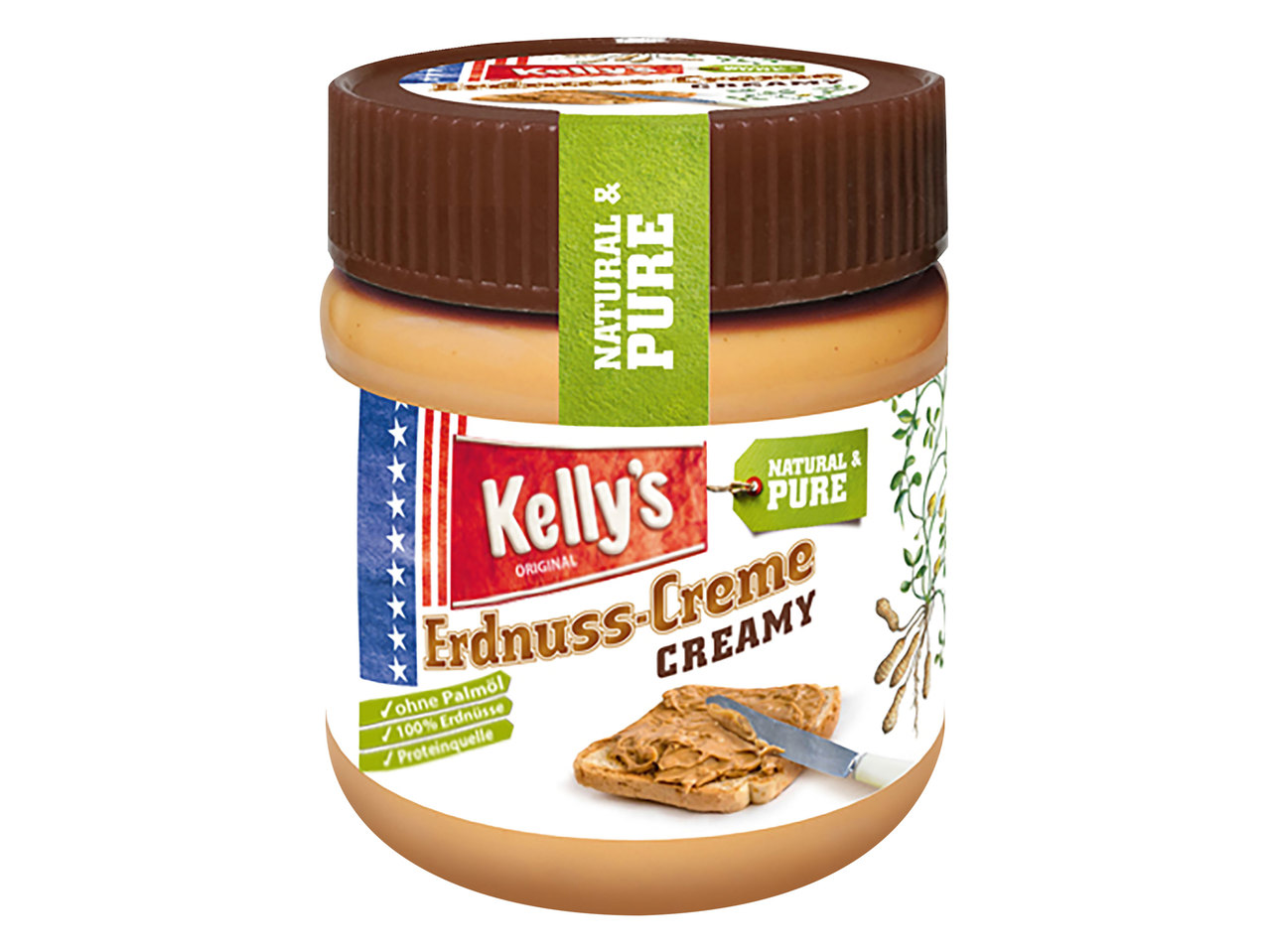 KELLY´S Erdnuss-Creme Creamy