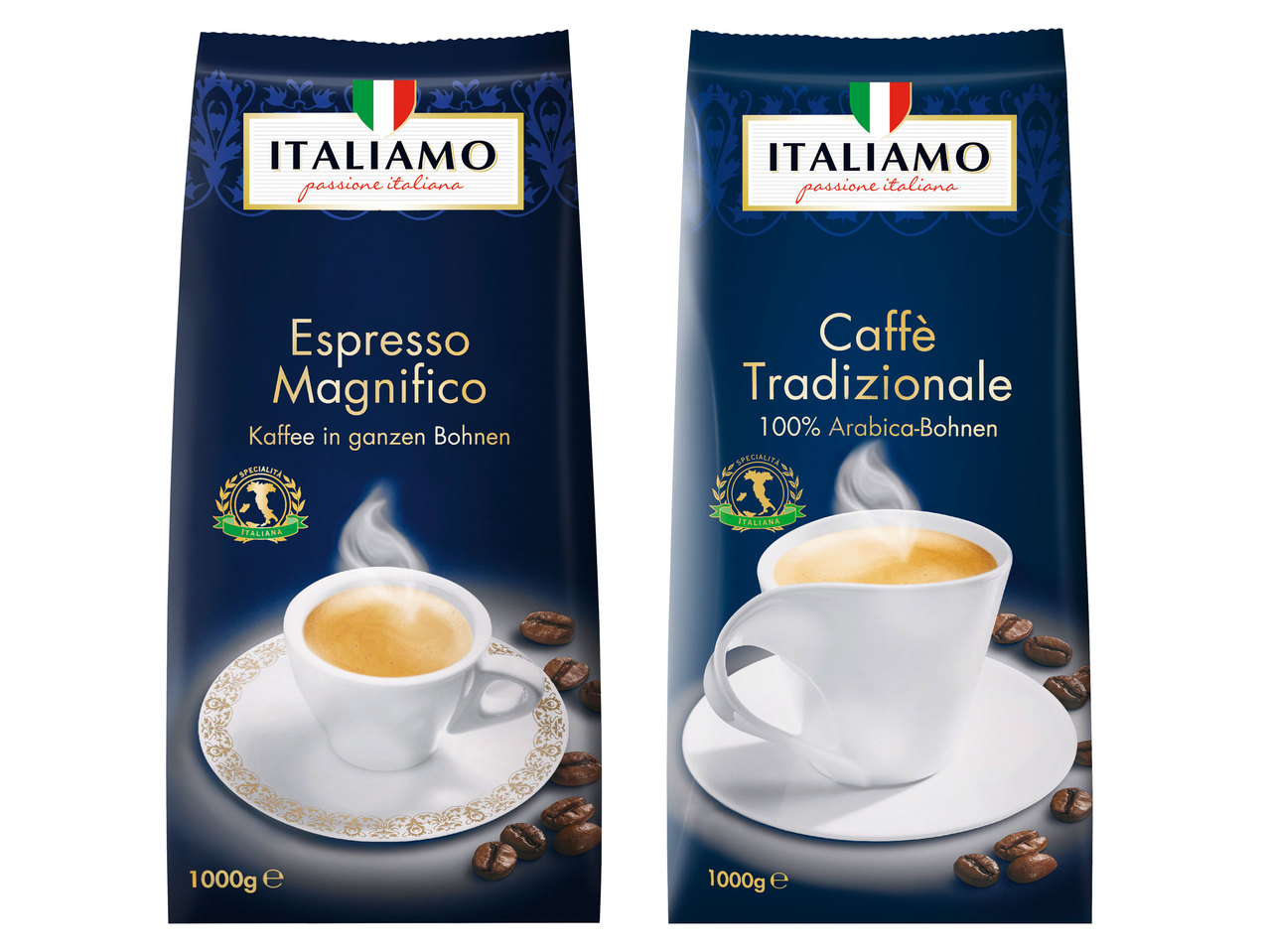 ITALIAMO Espresso Magnifico/Kaffee Tradizionale