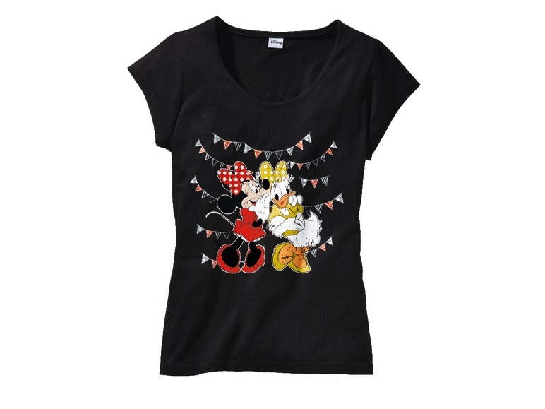 Ladies' T-Shirt "Snoopy, Minnie, Mickey"