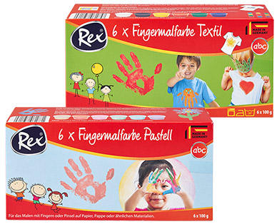 Rex(R) Fingermalfarben