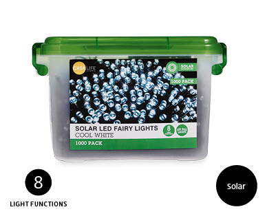 LED Solar or Low Voltage Fairy Lights 1000 Pack