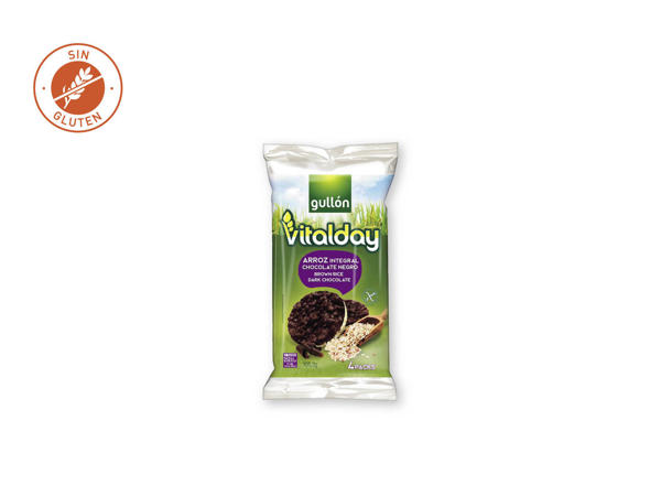 'Vitalday(R)' Tortitas de maíz / arroz con chocolate