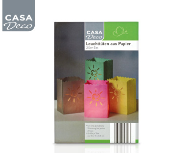 CASA Deco Leuchttüten aus Papier