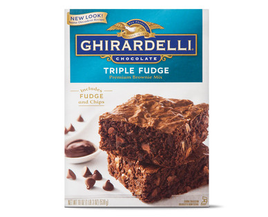 Ghirardelli Triple Fudge Brownie Mix