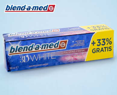 BLEND A MED Zahncreme 3D White Vitalizing Fresh