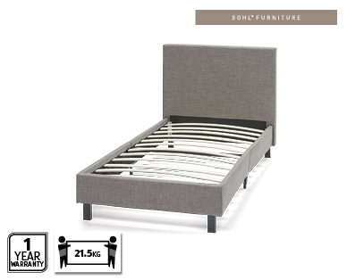 LUCCA FABRIC SINGLE BED
