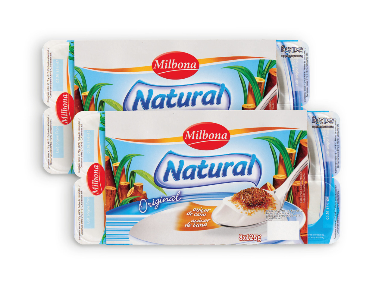 MILBONA(R) Iogurte Natural Açucarado