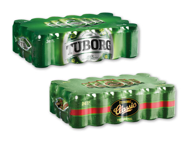 Carlsberg eller Tuborg øl