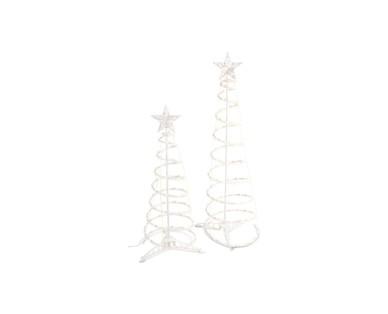 Merry Moments Light-Up Spiral Tree Set