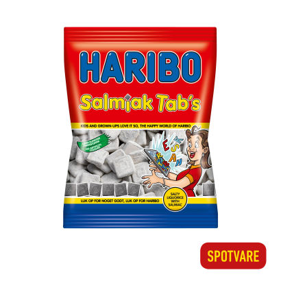 HARIBO 
Salmiak Tab's
