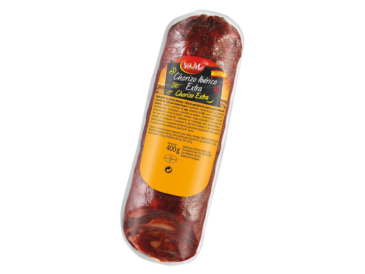 SOL & MAR Chorizo Ibérico extra