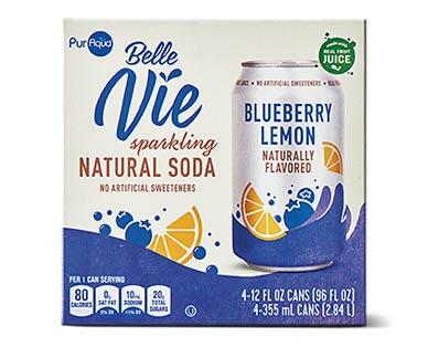 PurAqua 
 Belle Vie Sparkling Natural Soda 4-Pack