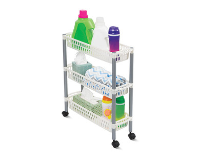 Easy Home 3-Tier Rolling Cart