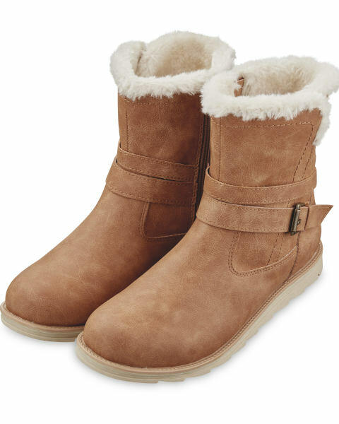Avenue Ladies' Brown Comfort Boots