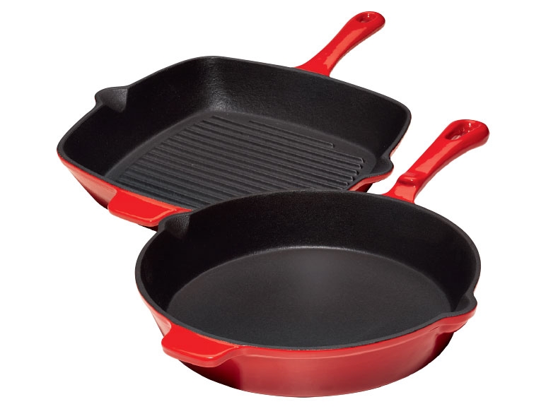 ERNESTO Cast Iron Pan or Grill Pan