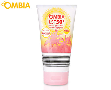 OMBIA Sonnencreme oder -lotion LSF 50+