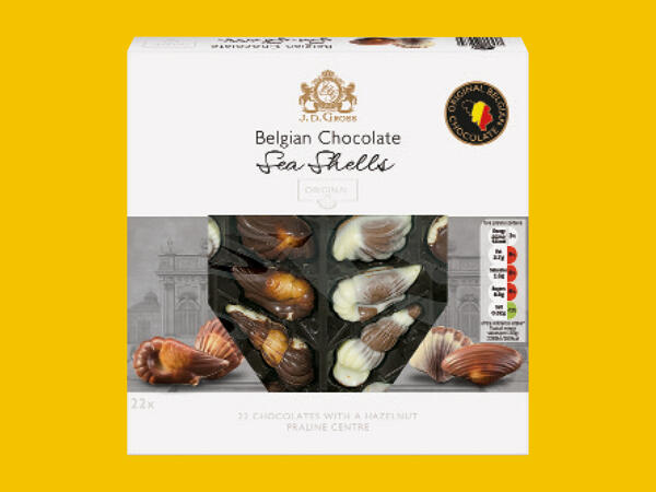 J.D Gross Belgian Chocolate Sea Shells