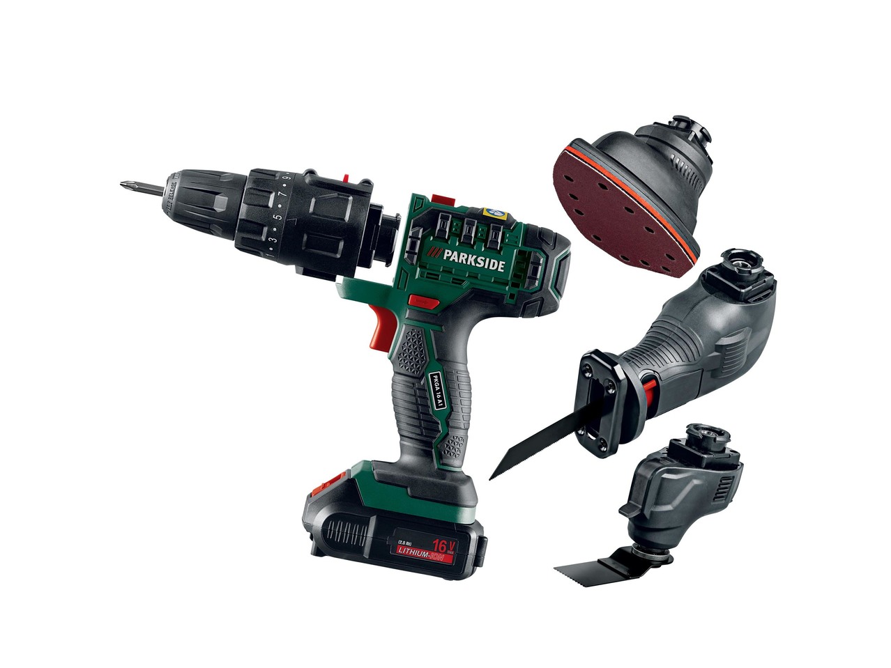 Cordless Combination Tool, 4 in 1