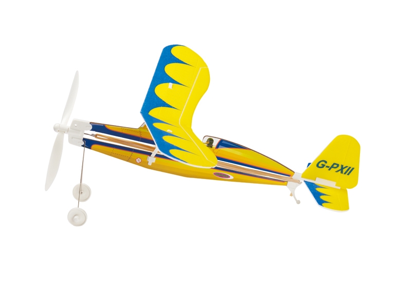 Model Aircraft with Elastic