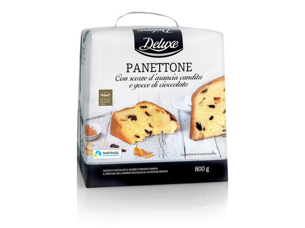 Panettone with Candied Orange Peel and Choco Chips