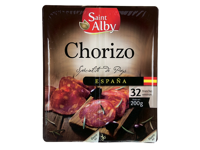 Chorizo en tranches