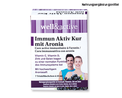 WELL & ACTIVE Immun Aktiv Kur Aronia